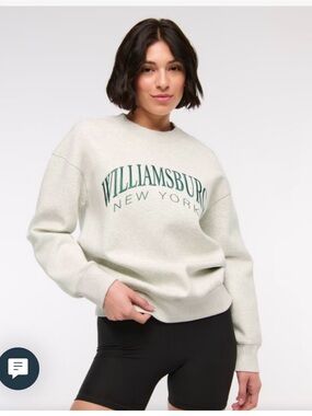Abercrombie YPB Williamsburg Brooklyn New York Sweatshirt Size S